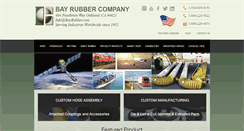 Desktop Screenshot of bayrubber.com